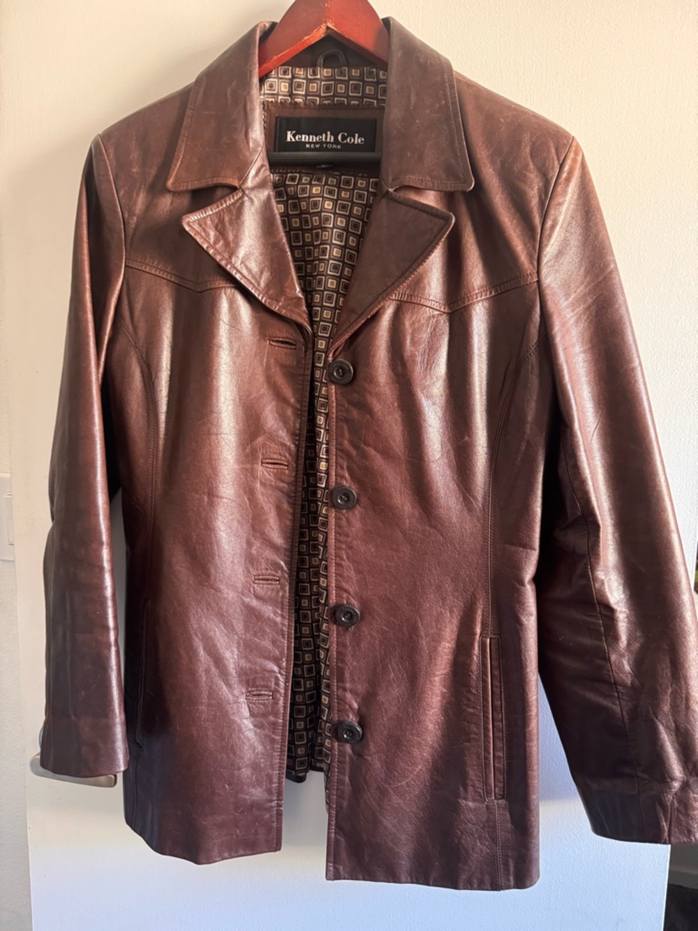 Kenneth Cole leather jacket